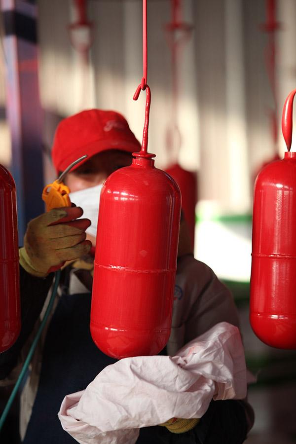 SAFEWAY DC01 Abc 6kg Pemadam Api CE Disetujui Merah mudah digunakan 8